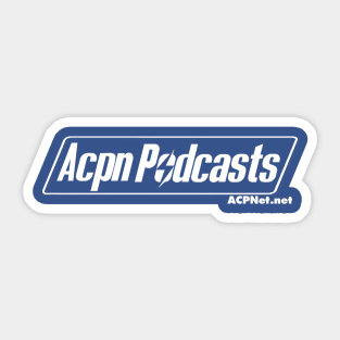 ACPN Logo: Popular Post-Nuclear Game Variant Sticker